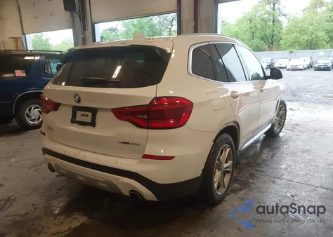 2021 BMW X3 xDrive30I из США, поврежденный, VIN 5UXTY5C08M9H59027